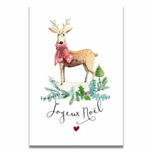 Carte de Vœux Rudolph le Renne