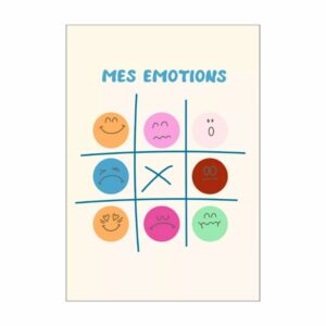 Affiche Morpion des Emotions