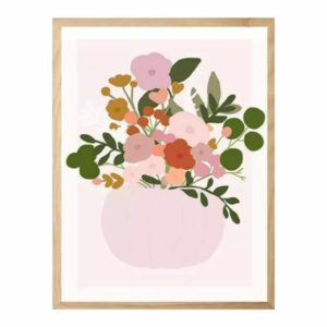 Petite Affiche – Vase Fleuri