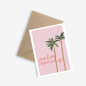 Carte simple – Palm Spring