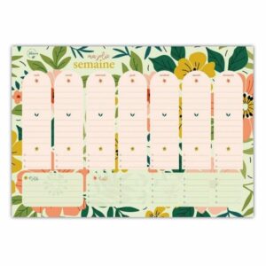 Planner Semainier Floraison