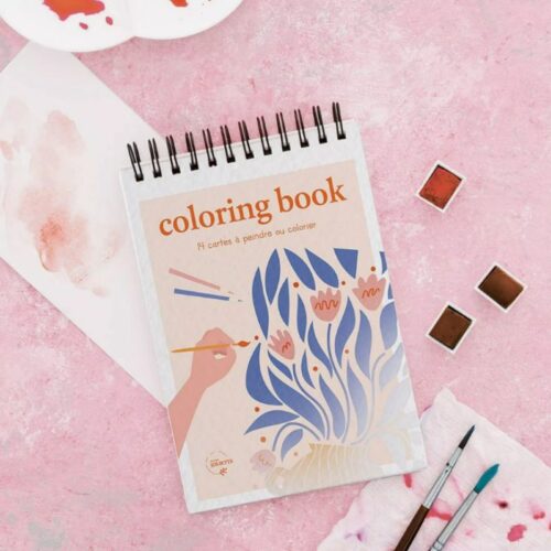 Petit Carnet de coloriage Floral 2 – Image 3