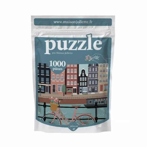 Puzzle 1000 pièces Pédalons au fil de l'eau