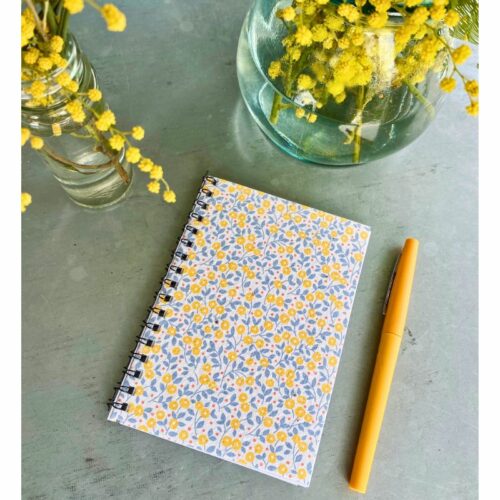 Carnet à spirales avec couverture à planter - Mimosa – Image 2